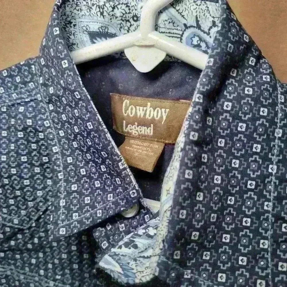 Cowboy Legends boys Western Pearl Snap Size Small (4-6) - Picture 4 of 4